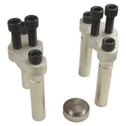 Hub puller for 17,5'' rims, low loader trailers with 10/225 hubs