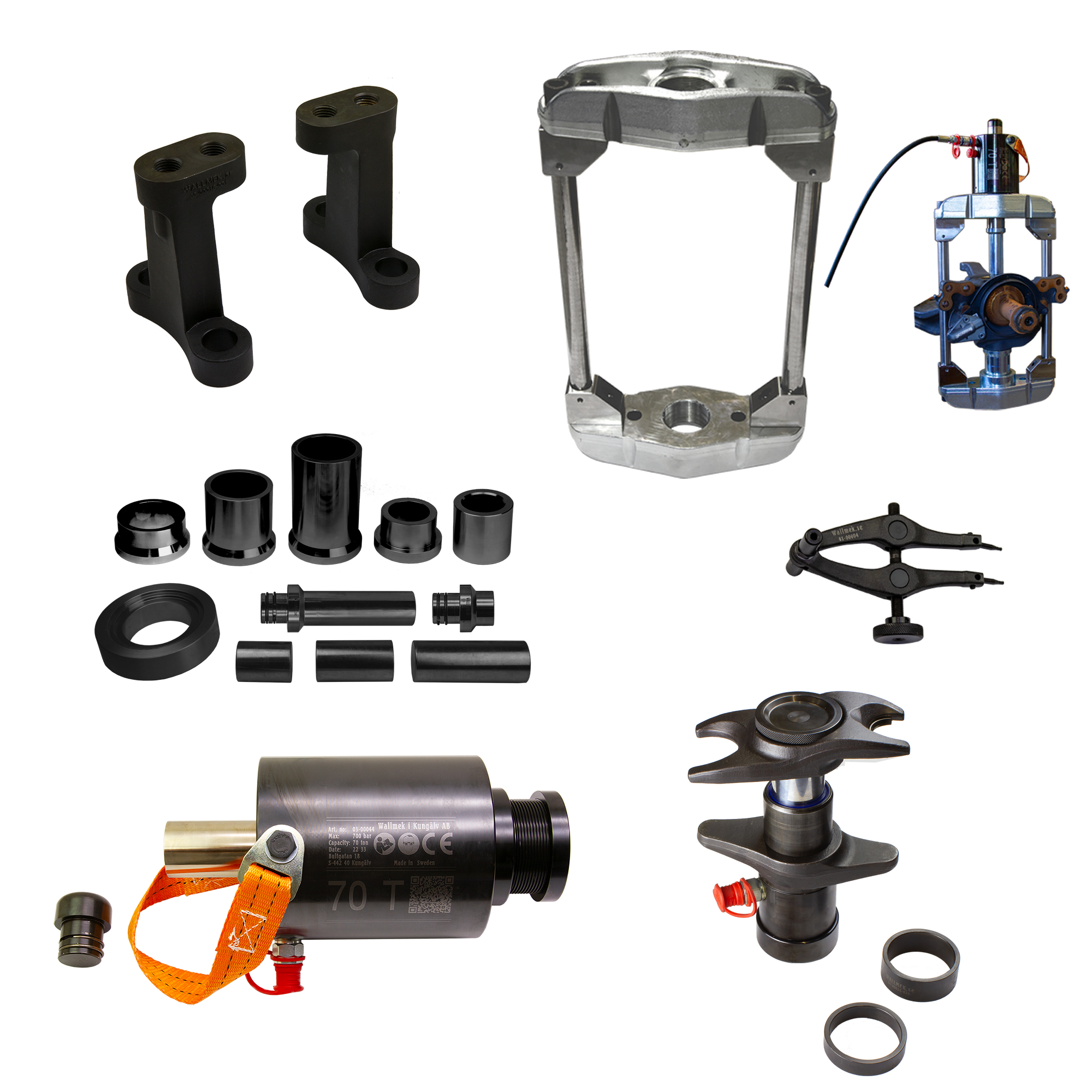 Universal basic set for commercial truck and bus garages 70T