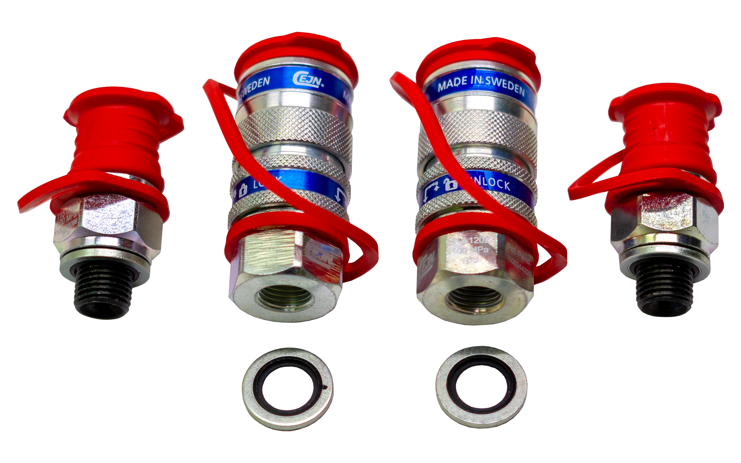 Dripfree quick coupling set for 03-00025