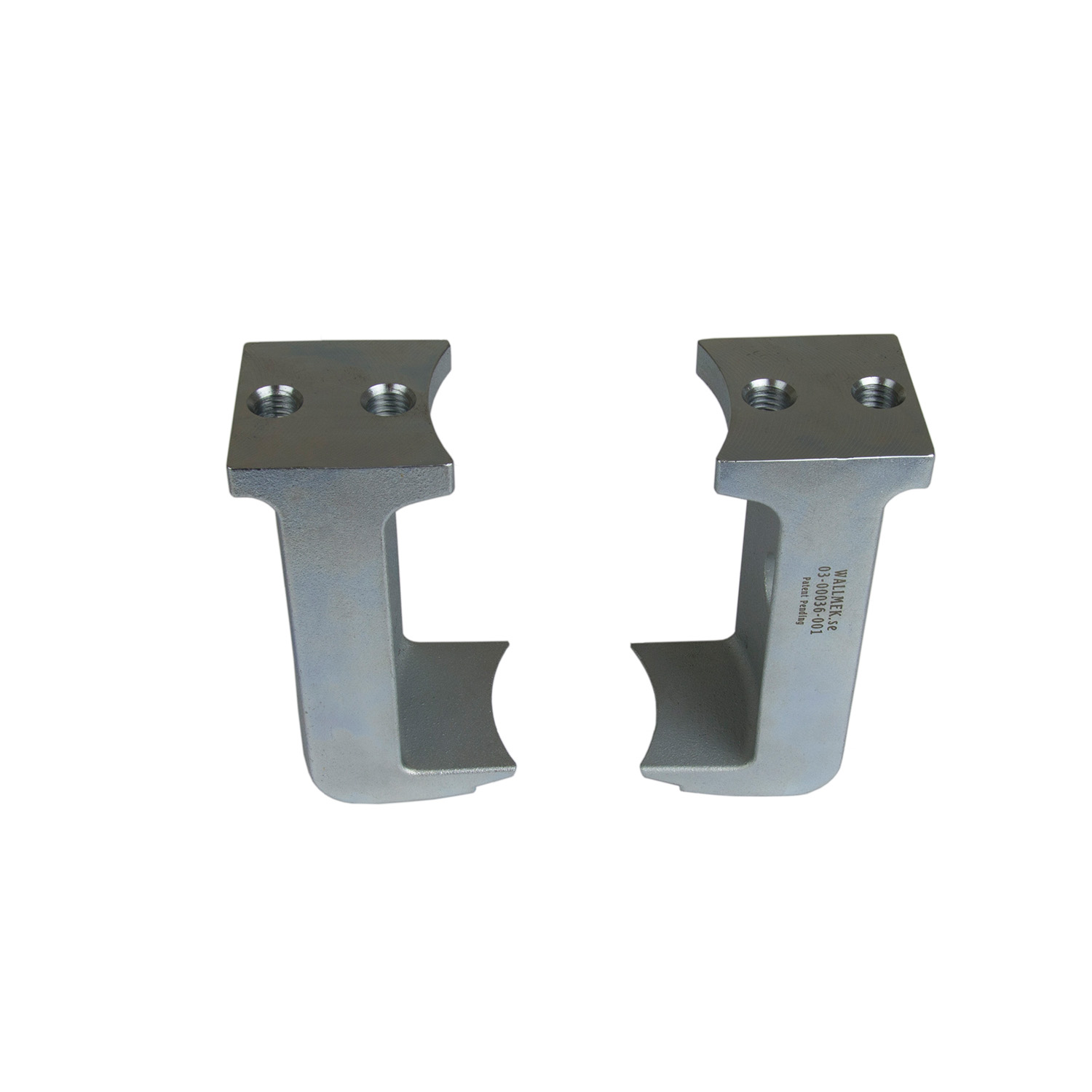 Set of two press feet
