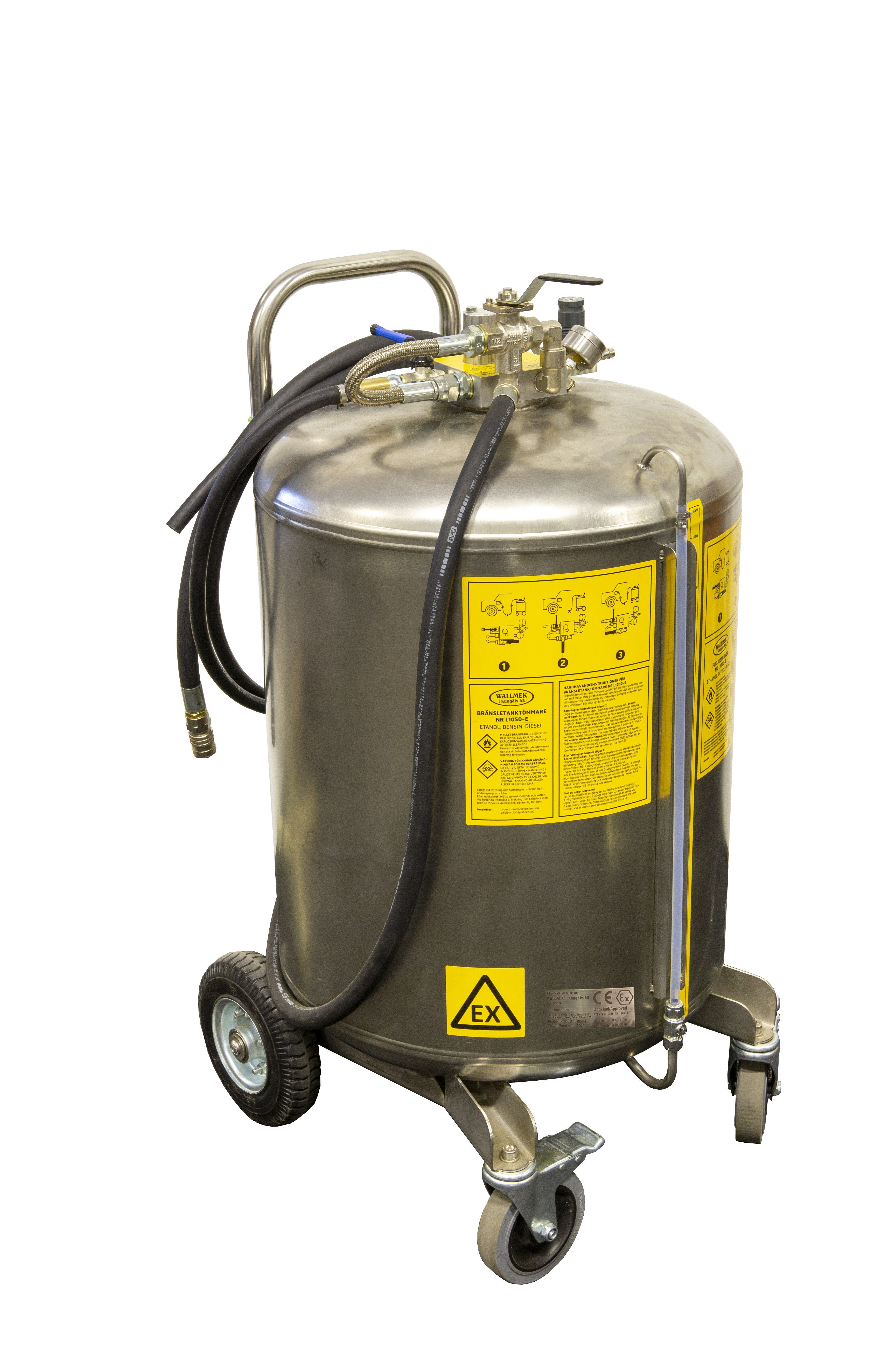 E Fuel tank drainer 115L