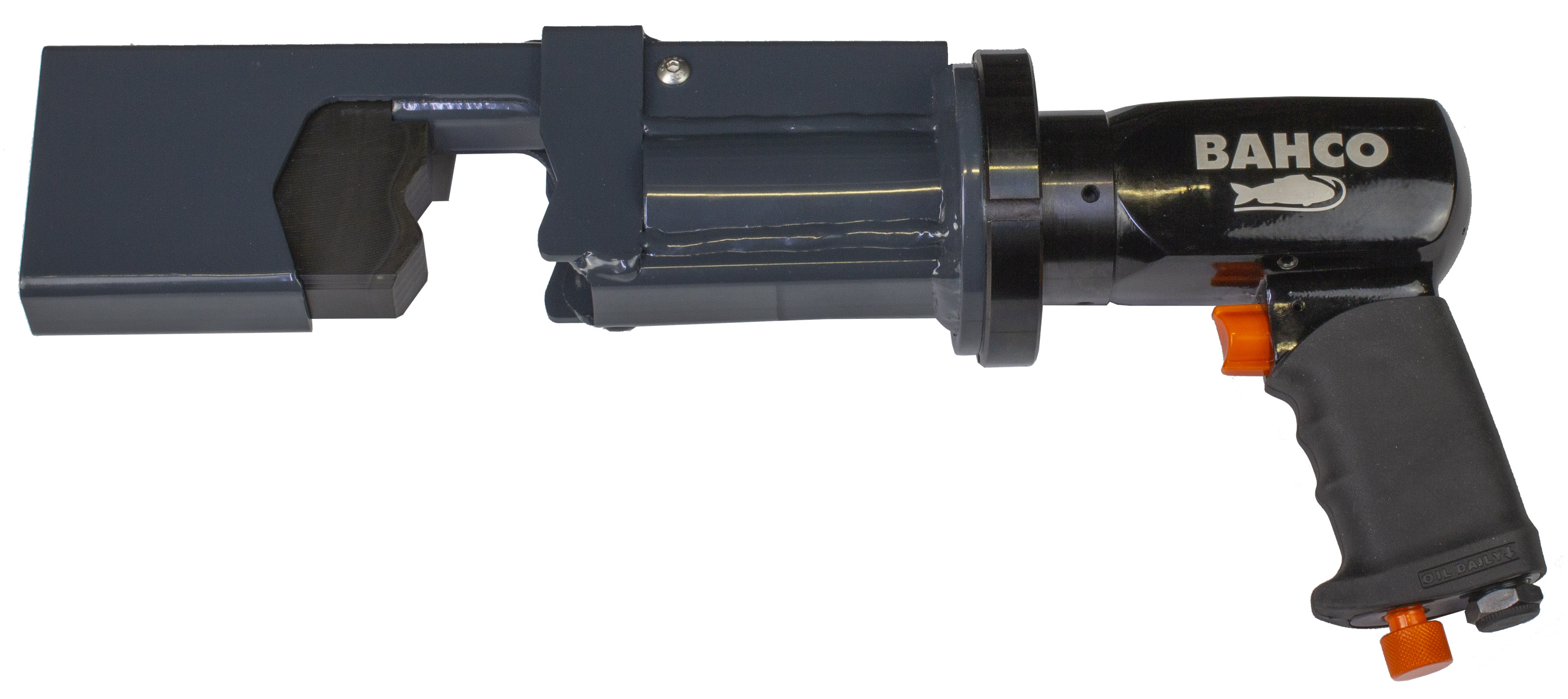 Air hammer for tie rod ends
