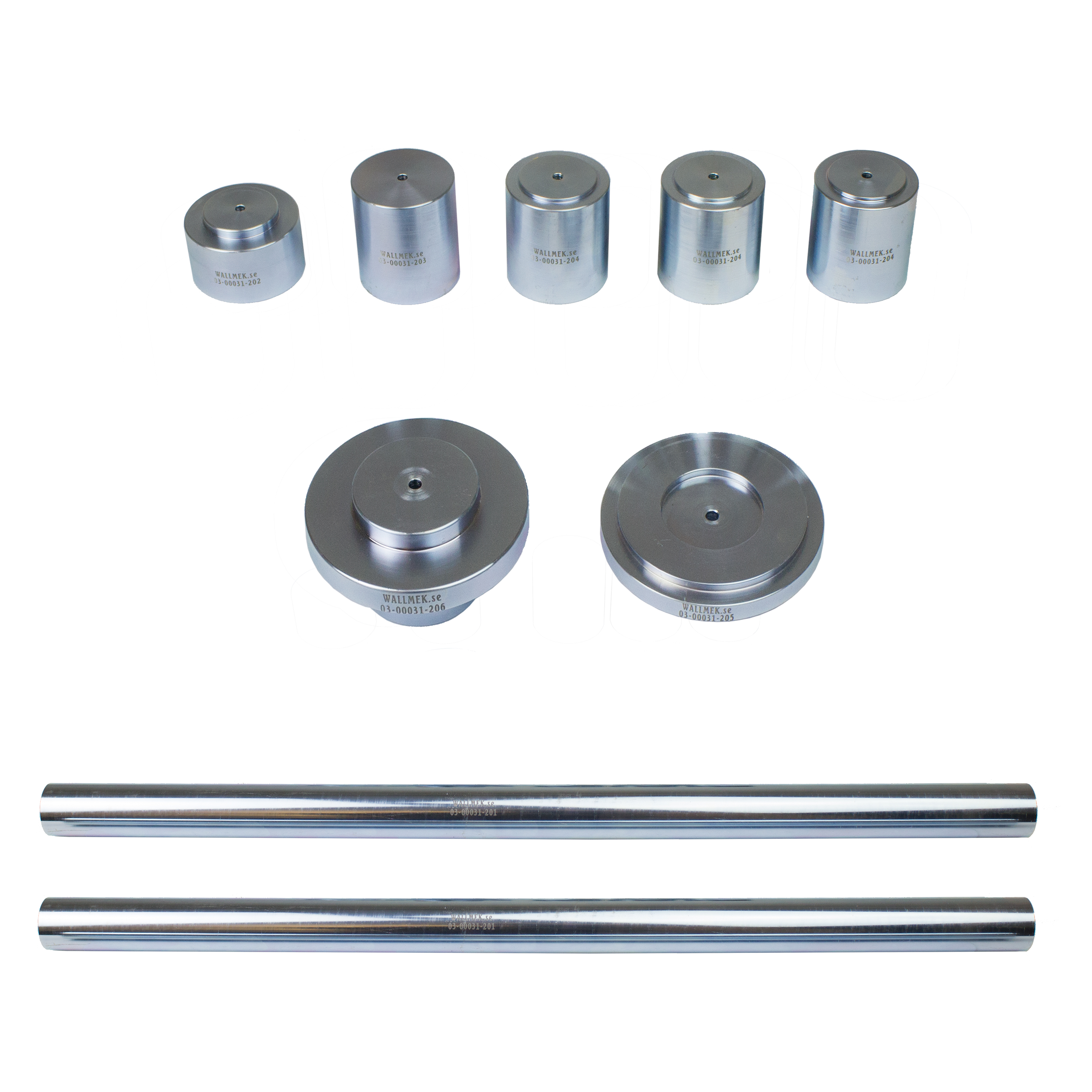 Påbyggnadssats för BPW och SAF Kingpin/spindeltappar