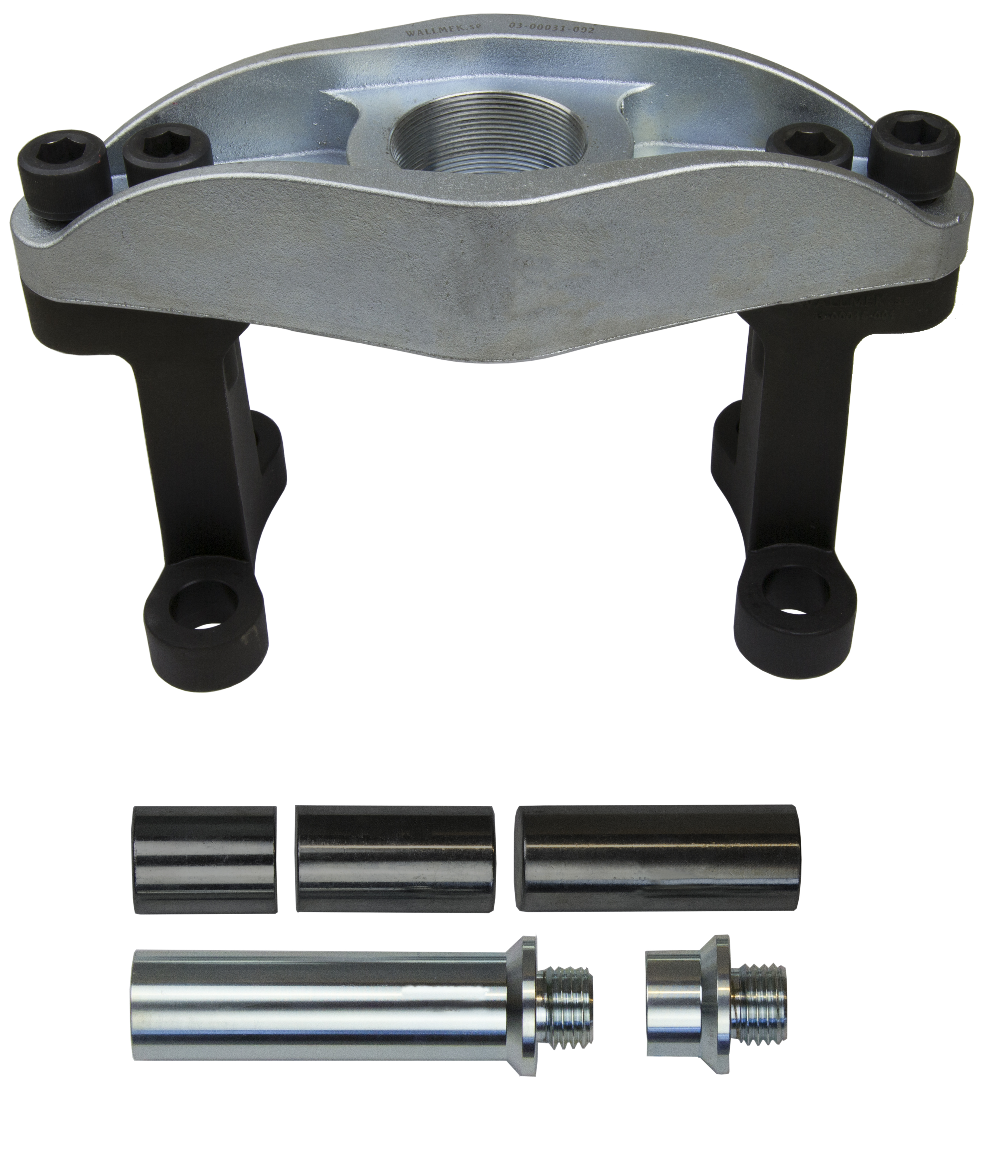 Avdragssats för hjulnav 8/275, 10/335. För cylinder 45 ton