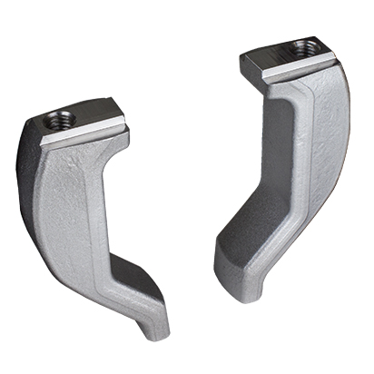 Set of two pressure feet