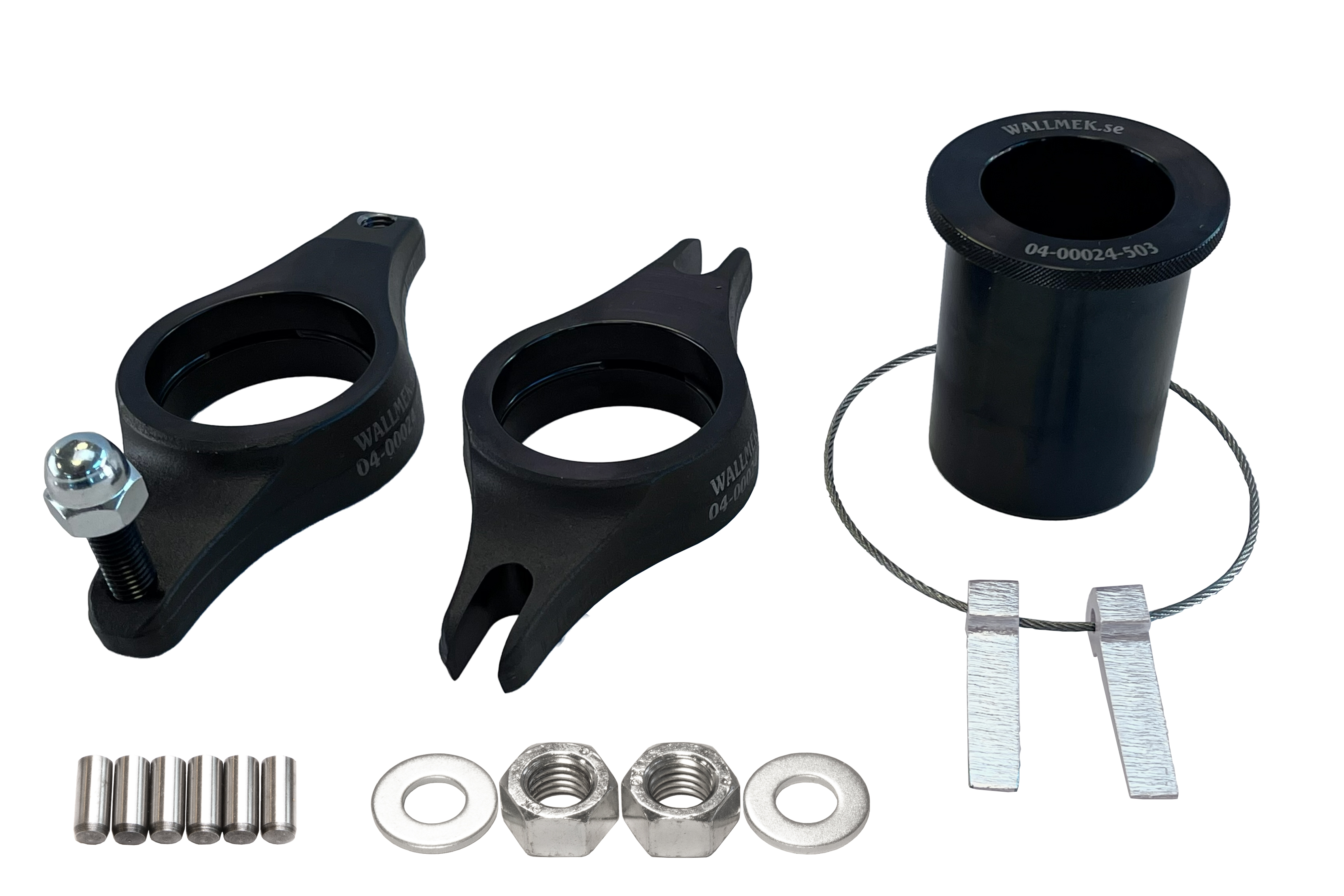 Pinchbolt set 70-115 mm