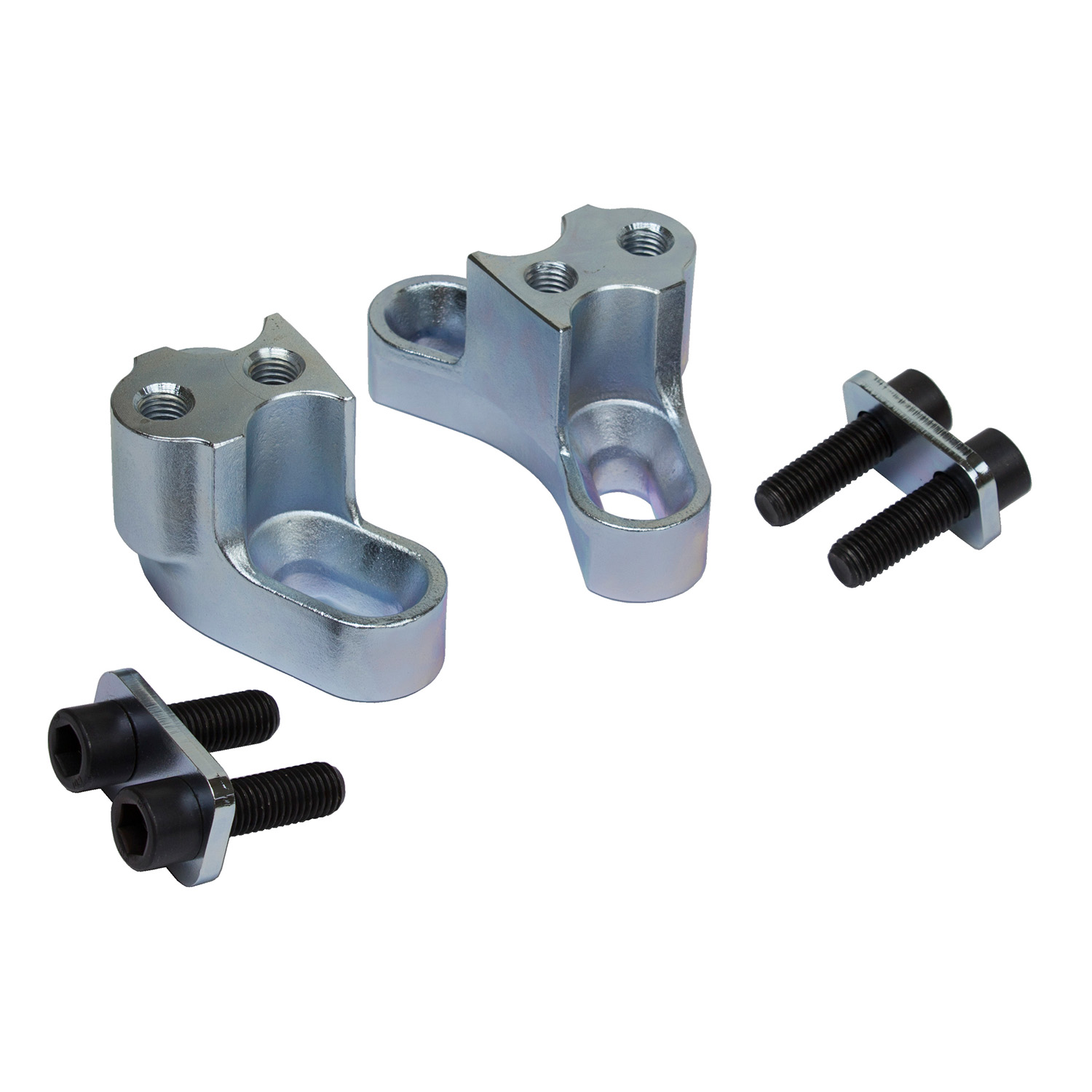 Set of 2 pressure feet inc. bolts and washers