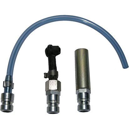 Adaptor set for brake fluid